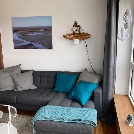Frische Brise 0604 - Liebevoll Und Gemuetlich Eingerichtete Ferienwohnung Mit Meerblick * クックスハーフェン